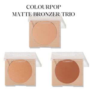 COLOURPOP MATTE BRONZER TRIO